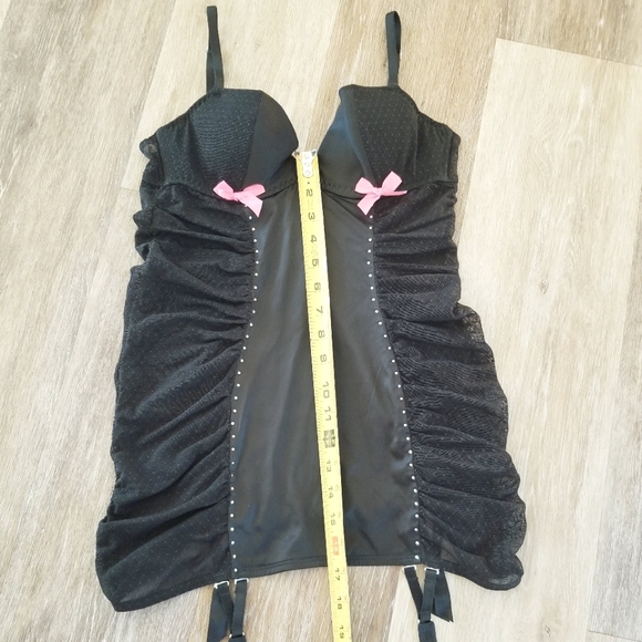 Victoria's Secret Vintage Sexy Little Things Chemise Garter Lace Lingerie NWT - Picture 9 of 16